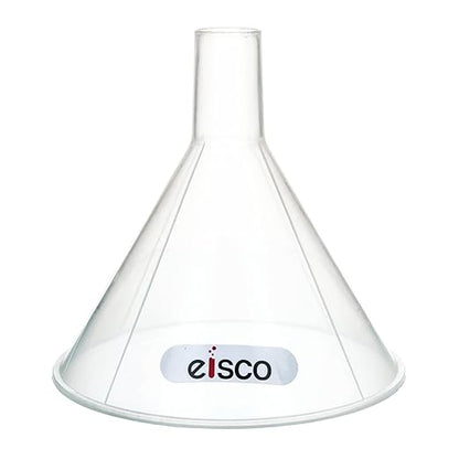 EISCO Powder Funnel, 6" (150mm) Diameter - Polypropylene Plastic - Parallel Stem - Resistant to Acids & Alkalis - Great for Laboratory, Classroom or Home Use - Image 2