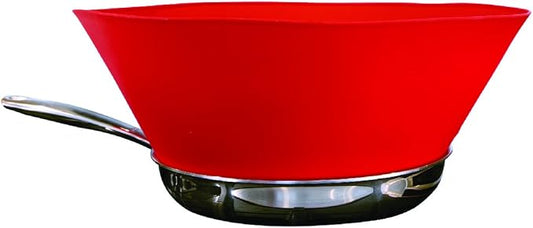 Frywall 11" (Medium-Large) - Ultimate Splatter Protection without Compromises (Red)