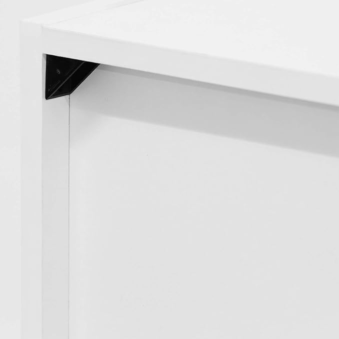 Furinno LUDER Book Shelf, 5-Cube Bookshelf, Reversible Bookcase, 9.4 x 19.5 x 31.5, Easy Assembly, for Living Room, Bedroom, Home Office, White - Image 9