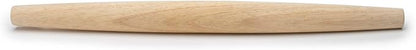 Fox Run Wooden Rolling Pins, French Rolling Pin With Tapered Ends, 20"