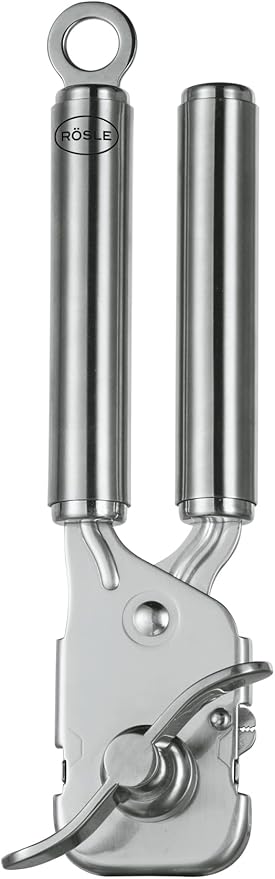 Rösle Stainless Steel Can Opener with Pliers Grip, 7-inch by Rosle