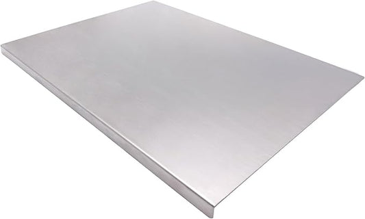 BILLAMB Stainless Steel Cutting Boards for The Kitchen, Suitable for Meat, Fruits, Vegetables, Bread, and Baking Large-sized Cutting Boards (60 x 40cm/23.6 x 15.7 in) by BILLAMB