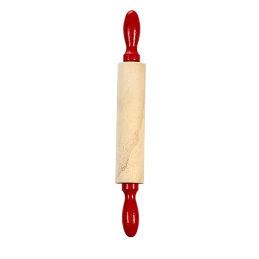 Colorations Natural Wood Rolling Pins, Set of 6, for Kids, Arts & Crafts, 7 Inches x 1 Inch (d), Class Pack, Party Pack, Dough, Clay, Sculpting, 6RP - Image 4