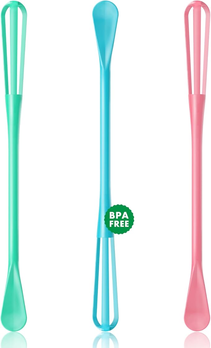 OYV Fresh Spring & Summer Colors Mini Whisk Set, 8.5 in Mini Whisks for Cooking, 3 Pieces Small Wisk For Whisking, Beating, Blending Ingredients, Mixing Sauces, BPA Free Tiny Whisk by OYV