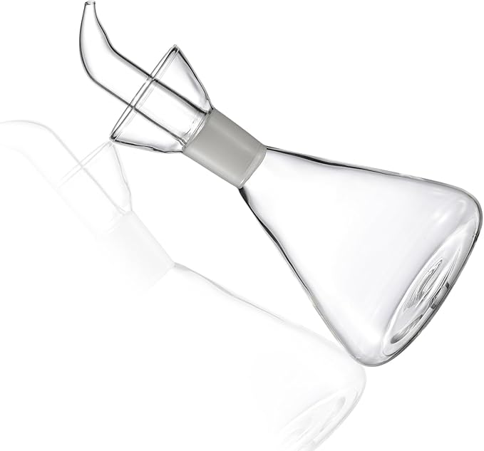 ELETON Conical 8 oz Glass Oil Dispenser – No Drip Olive Oil Cruet with Leak-Proof Spout, Easy-Fill Wide Mouth, Borosilicate Bottle for Kitchen & BBQ - Image 6