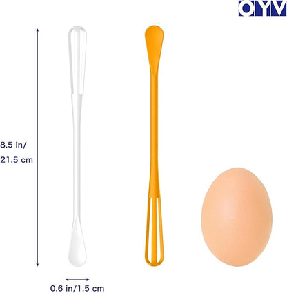 OYV multifunctional mini whisk,mini spoon,small whisks for cooking,tiny whisk 2 pieces,mini small wisk,for Blending,Whisking,Beating Ingredients, Mixing Sauces - Image 6