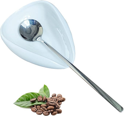 Coffee Spoon Rest, Counter Spoon Holder for Coffee Tea Spoons Stirrers, Mini Coffee Station Table, Coffee Bar Accessories by PFCTRJR