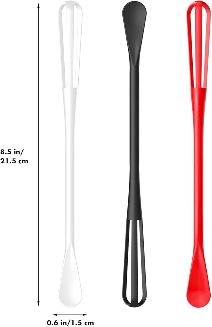 OYV Timeless Kitchen Colors Mini Whisk Set, 8.5 in Mini Whisks for Cooking, 3 Pieces Small Wisk For Whisking, Beating, Blending Ingredients, Mixing Sauces, BPA Free Tiny Whisk - Image 2