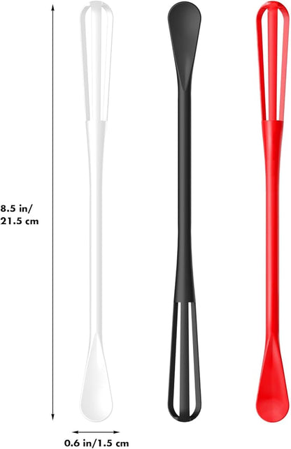 OYV Timeless Kitchen Colors Mini Whisk Set, 8.5 in Mini Whisks for Cooking, 3 Pieces Small Wisk For Whisking, Beating, Blending Ingredients, Mixing Sauces, BPA Free Tiny Whisk - Image 2