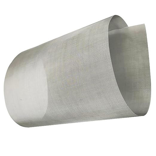1Pack 100 Mesh 304 Stainless Steel Woven Wire Mesh, Never Rust, Hard and Heat Resisting Wire Mesh, Fine Screen Mesh for Many Projects,11.8 x 23.6 Inch