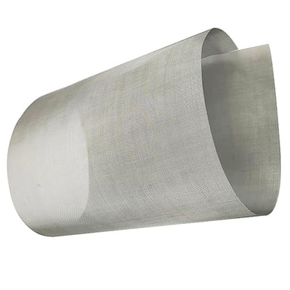 1Pack 100 Mesh 304 Stainless Steel Woven Wire Mesh, Never Rust, Hard and Heat Resisting Wire Mesh, Fine Screen Mesh for Many Projects,11.8 x 23.6 Inch
