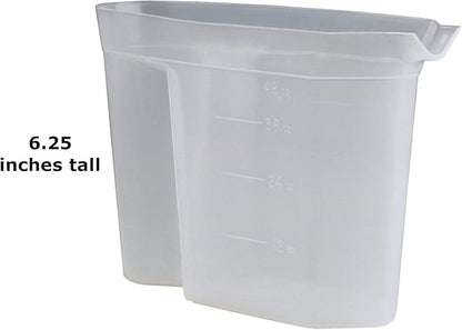 OCSParts 48 oz Water Pitcher, Convenient Compact Design, Great for Bunn Velocity Brew, BX, BT, BTX, GR and Keurig Machines, Accurate Measuring, Handle Design for Easy Pouring
