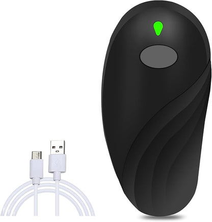 Rechargeable Auto Electric Can OpenerTouch Side Cut Opener Open Your Cans with A Simple Press of Button - Automatic,Smooth Edge,Food-Safe,for Kitchen for Seniors with Arthritis Small Size (Black)
