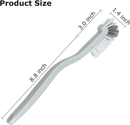 Kitchen Scrub Brush, Angle Cleaning Brush, Right Angle Scrub Brushs for Sink Household Dish Pot Pan Edge Corners, Upgraded Stiff Brushes for Small Space Crevice Cleaning with Stiff Bristle - Image 2