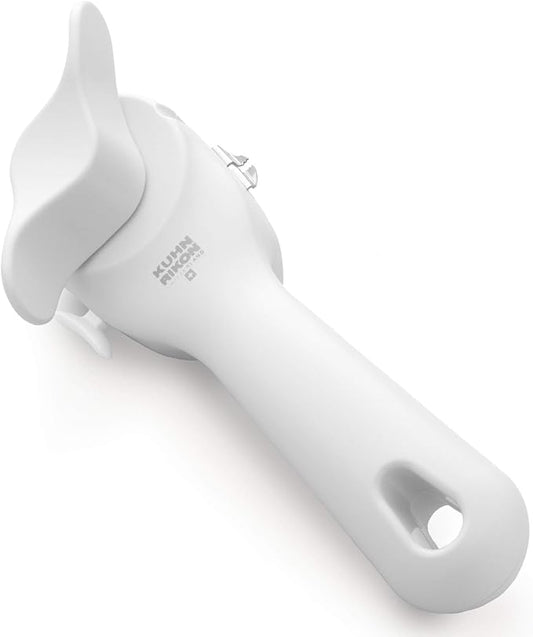 Kuhn Rikon Auto Safety LidLifter/Can Opener with Ring-Pull, 8 x 2.5 x 2.75 inches, White by KuhnRikon