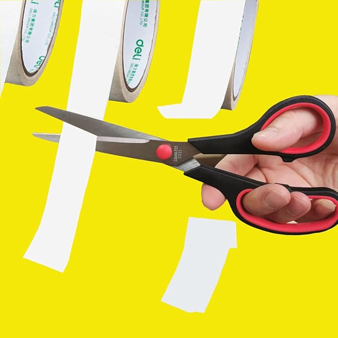 Scissors, Multipurpose office Scissors,8.5 Inch Ultra Sharp Shears, Comfort-Grip Handles Household scissors，Sturdy Sharp Craft Supplies - Pack of 5, Right/Left Hande - Image 6