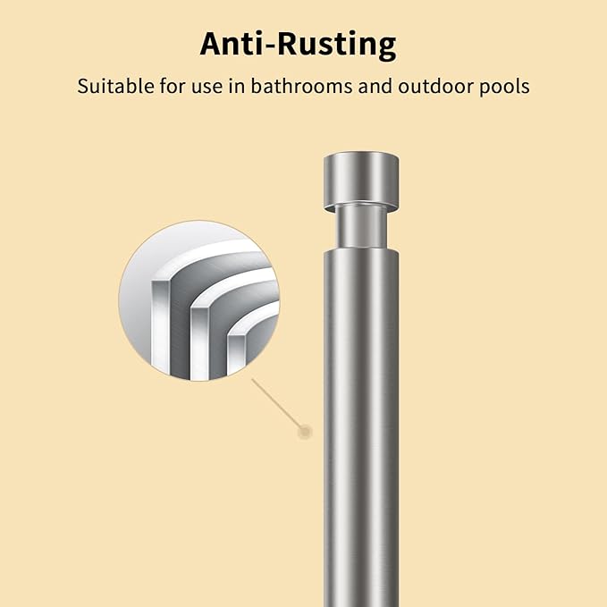 YUMORE Paper Towel Holder Countertop, Counter Paper Towel Holder with Weighted Base Non Slip, Standing Paper Towel Roll Holder for Modern Kitchen Bathroom, Stainles Steel (Brushed Nickel) - Image 6