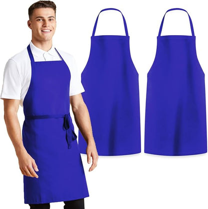 Avalon Kitchen Aprons for Men - 100% Polyester Chef Apron Women with Extra Long Ties - Cooking Aprons for Women & Mens Apron by Avalon+Kitchen