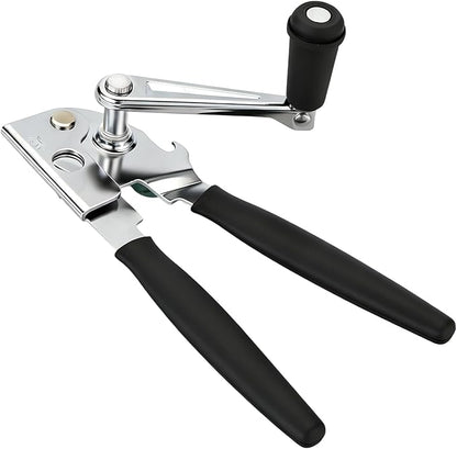 Manual Can Opener,Easy-Grip Hand Crank Can Opener for Seniors & Arthritis - Ergonomic Manual Opener, Heavy Duty for Large Cans, Safe & Comfortable Use at Home or Restaurant - Image 9