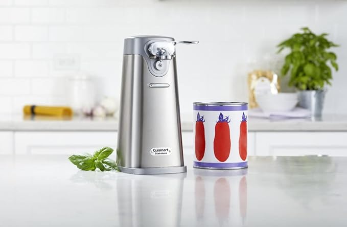 Cuisinart SCO-60 Deluxe Electric Can Opener, Quality-Engineered Motor System Allows you to Open Any Size Can, Stainless Steel - Image 2