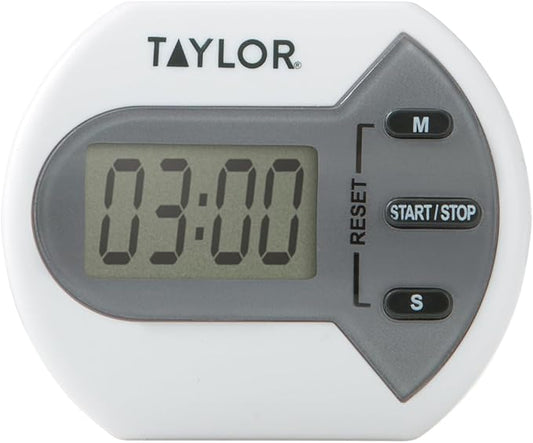 Taylor Digital Timer Counts Up and Down for School, Learning, Projects, and Kitchen Tasks by Taylor