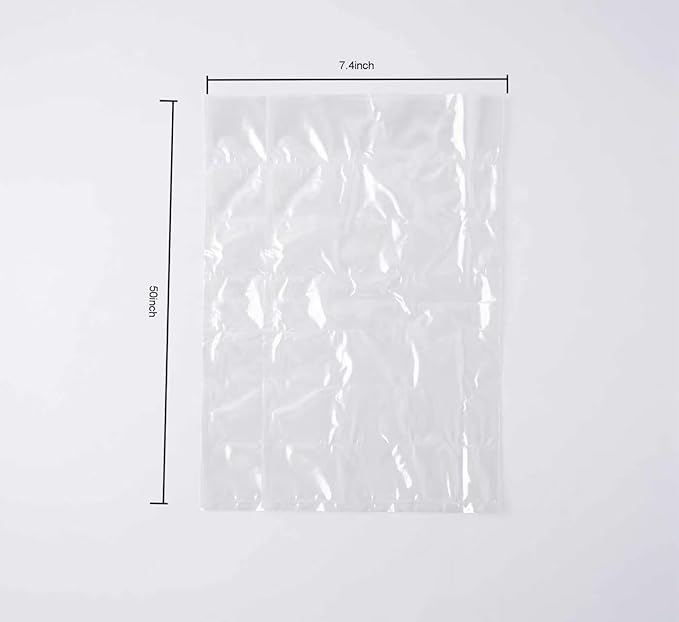 Disposable Ice Bags 100Packs, Self-Seal Mini Ice Cube Trays for Freezer, Refreezable Ice Cubes & Nugget Ice Mold, Reusable Ice Bags with Funnel for Cocktail Wine Food