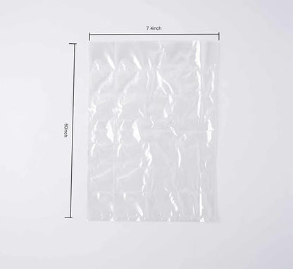 Disposable Ice Bags 100Packs, Self-Seal Mini Ice Cube Trays for Freezer, Refreezable Ice Cubes & Nugget Ice Mold, Reusable Ice Bags with Funnel for Cocktail Wine Food