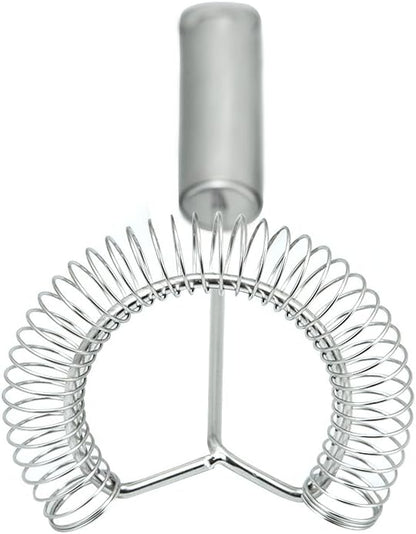 Whisk,Spiral Whisks Egg Beater for Blending Mixing Stirring, Non-Stick Stainless Steel Whisk,11.2 inch - Image 5