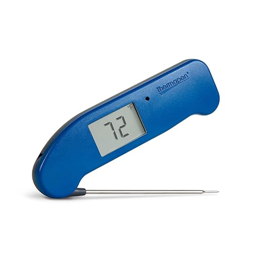 ThermoWorks Thermapen ONE, No. 1 Recommended Instant-Read Thermometer - Nautical Blue by ThermoWorks