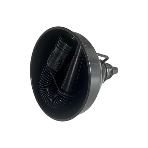 5 Pcs Plastic Oil Funnels for Automotive Use Set, Large Flexible Fuel Funnel, Wide Mouth Fuel Funnels with Detachable Spout and Filter for Water, Gasoline, Coolant, Engine Oil Transfer - Image 5