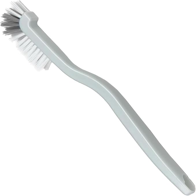 Kitchen Scrub Brush, Angle Cleaning Brush, Right Angle Scrub Brushs for Sink Household Dish Pot Pan Edge Corners, Upgraded Stiff Brushes for Small Space Crevice Cleaning with Stiff Bristle by JIANYI