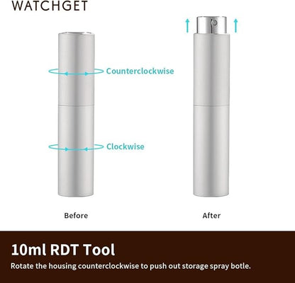 watchget Coffee Bean Dosing Cup & Static Reduction Spray Bottle Kit for Espresso Bar, Ceramic Single Dose Tray for Brewing/Tea, Barista Accessories Set, White - Image 6