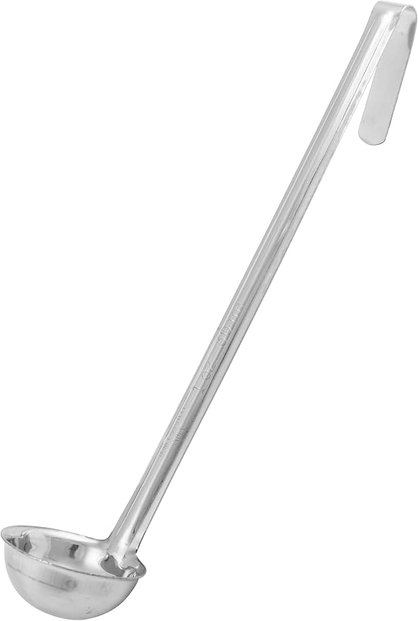 Winco One Piece Stainless Steel Ladle, 1 Ounce, 10.25" by Winco