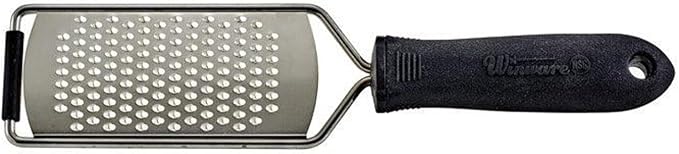 Winco Grater w/Small Holes, Soft Grip Hdl, NSF by Winco
