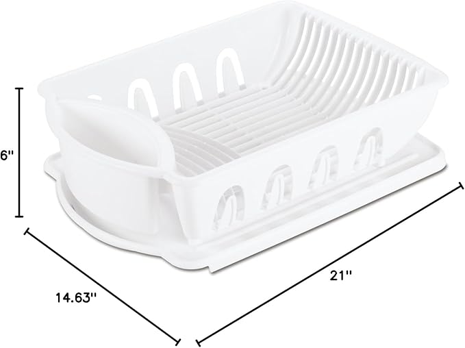 Sterilite 06418006 Ultra Sink Set - White - Image 6