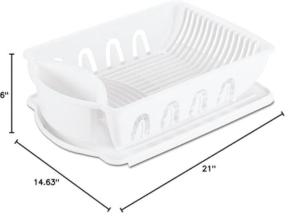 Sterilite 06418006 Ultra Sink Set - White - Image 6