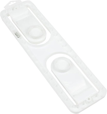 Chef Craft Select Plastic Paper Towel Holder, 12.5 inches in Length, White by Chef+Craft