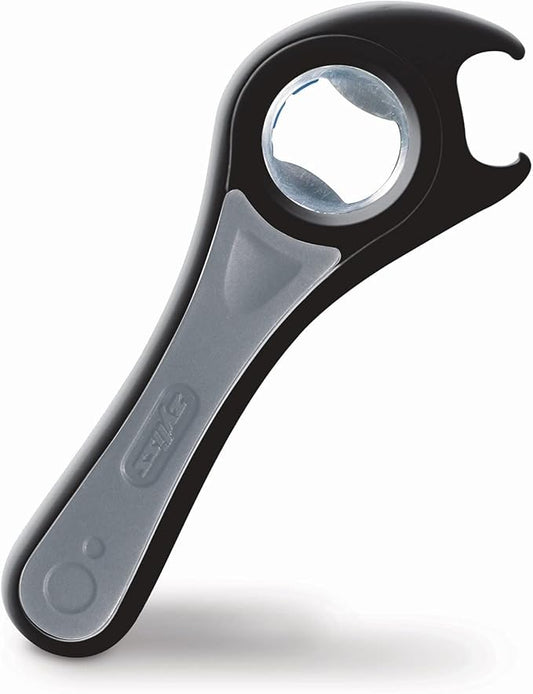 Zyliss 5 Way Opener - Twist-off Caps, Bottle Caps, Pop-Tops, and Jar Lids - Essential Kitchen Gadget for Easy Opening of Jars, Bottles, and Cans - Home Kitchen Accessories - Beer, Wine, and More! by Zyliss