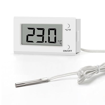 Digital Oven Thermometer with Probe Grill Meat Thermometer up to 572°F/300°C, Oven Thermometer Roasting for Barbecue Accessories for Kitchen, Roasting, Grill, Pizza by YourBestHomePartner