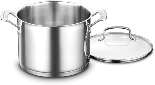 Cuisinart 6-Quart. Stockpot w/Cover, Stainless Steel by Cuisinart