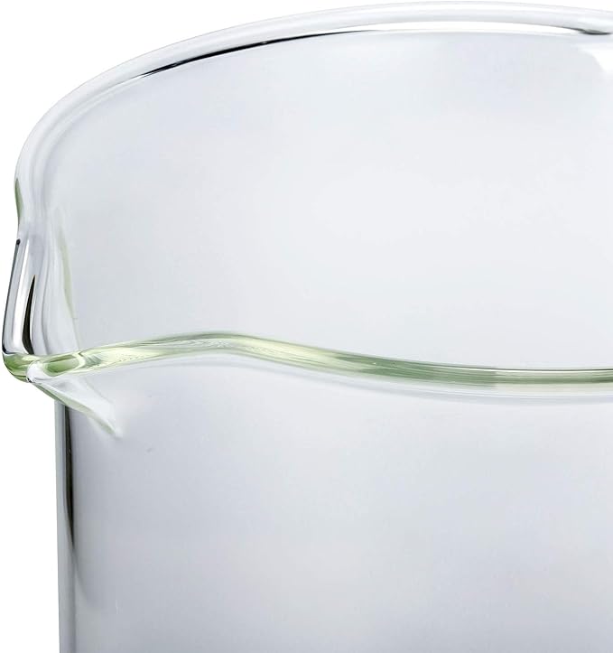 High Borosilicate Glass Measuring Cup-V-Shaped Spout，Glass Measuring Beaker for Kitchen or Restaurant, Easy to Read, 2000 ML (64 Oz, 8Cup) - Image 6