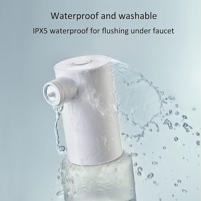 Foaming Soap Dispenser,Electric and Rechargeable,Refillable Foam Hand Dispenser for Kitchen Sink & Bathroom Countertop,Dish foamer Soap Dispenser,Pet Bathing Foamer Sprayer