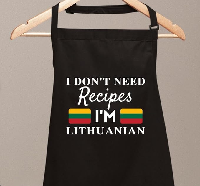 I Don't Need Recipes Novelty Chef Kitchen BBQ Apron Barber Chef Bib BBQ Kitchen Decor
