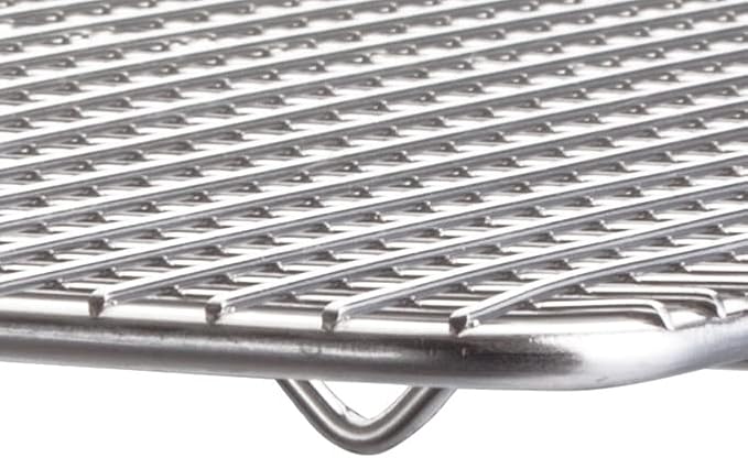 Winco Pan Grate, 5-Inch by 10 1/2-Inch,Chrome, Third Size - Image 2