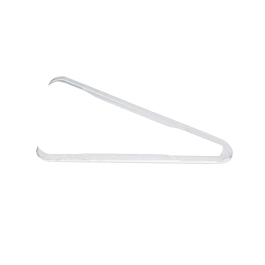 Party Essentials N64 Serving Tongs, 6-1/2", Clear (Pack of 48) - Image 2