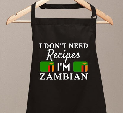 I Don't Need Recipes Novelty Chef Kitchen BBQ Apron Barber Chef Bib BBQ Kitchen Decor
