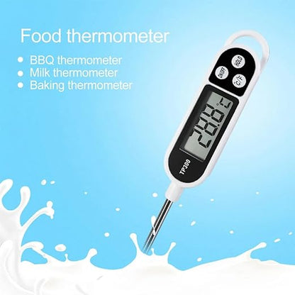 4pcs Candy Thermometer Digital Instant Read for Meat Kitchen Cooking Food Oil Deep Fry BBQ Grill Smoker (4, 9.6in) - Image 3