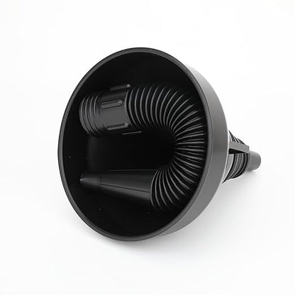 3 Pack Automotive Oil Funnel Set, Wide Mouth Fuel Funnels with Flexible Long Neck, Detachable Spout & Filter for Gas, Water, Coolant, Engine Oil