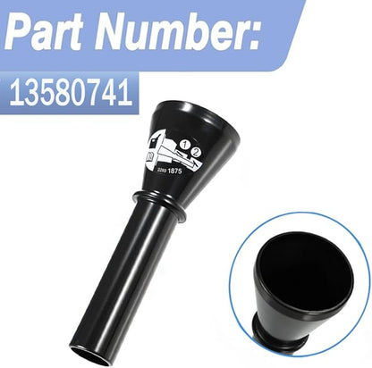 Fuel Filler Funnel for GM Capless Fuel Tank - Compatible with 2014-2023 Chevy Silverado/Sierra/Equinox, GMC Yukon/Acadia, Cadillac Escalade/XT5, Buick - Replaces OEM Part #13580741