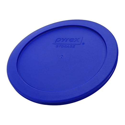 Pyrex Light Blue 4 Cup Round Storage Cover #7201-PC for Glass Bowls - 2 Pack - Image 7